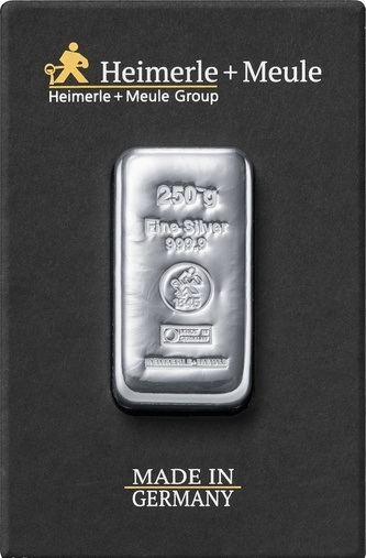 Heimerle + Meule 250 g Silver Bar