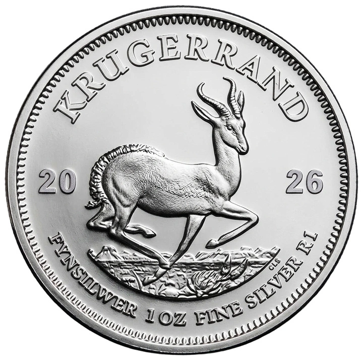 South African Krugerrand 1 oz Silver Coin (2026)